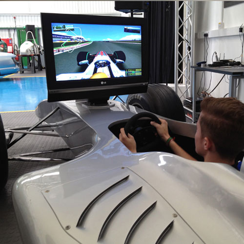LMS Racing Simulator at an event, photo 6